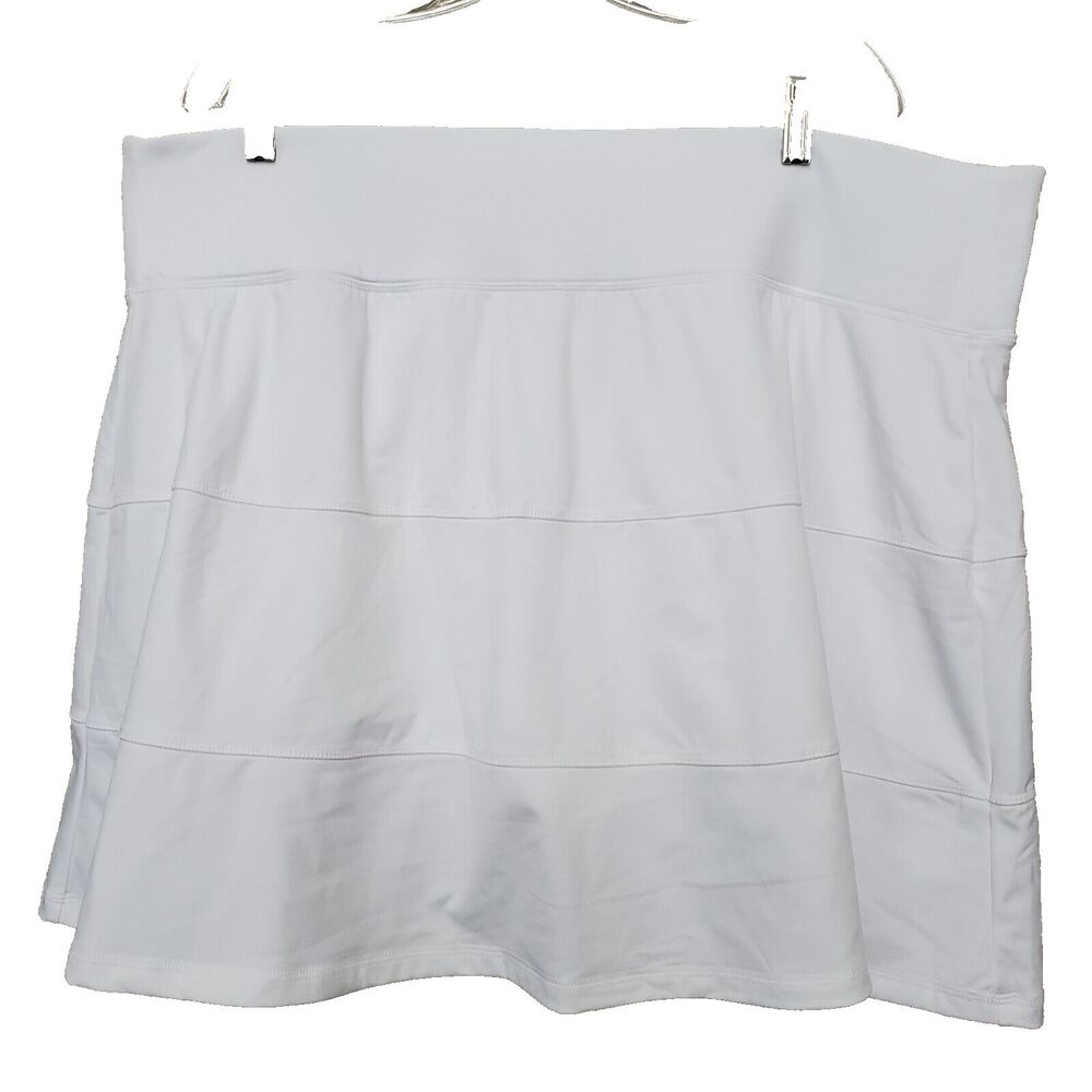 Talbots White Skort Size 2x runs big